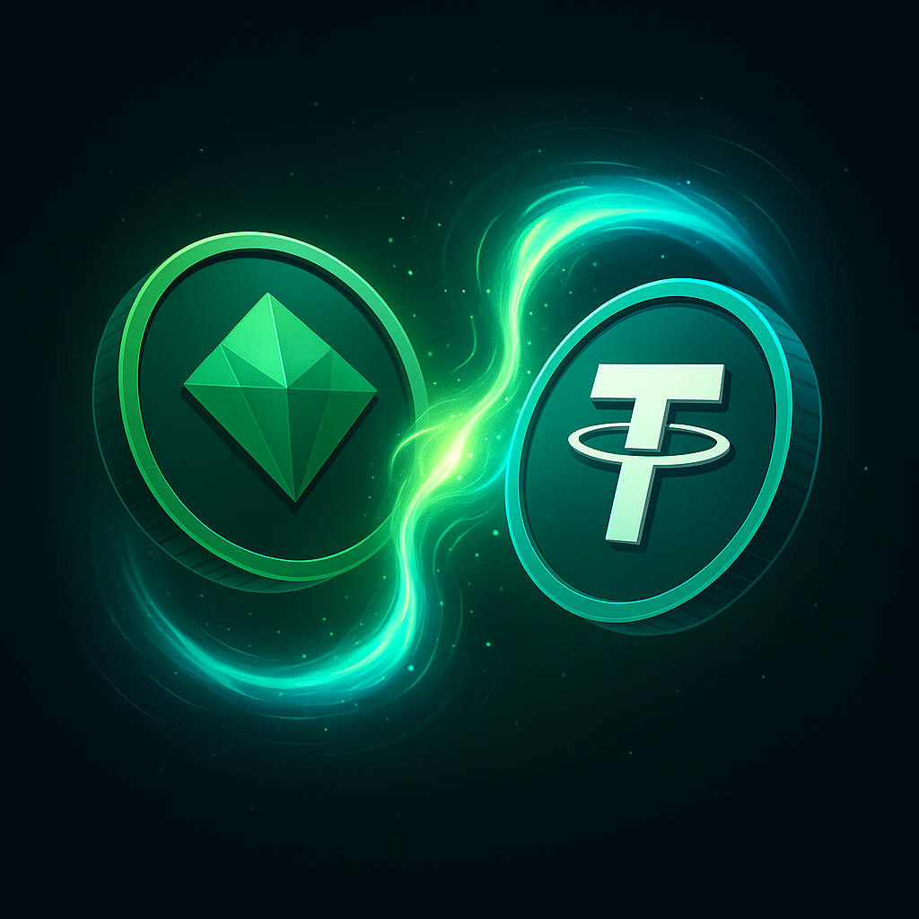 GEMT y USDT unidos por energía